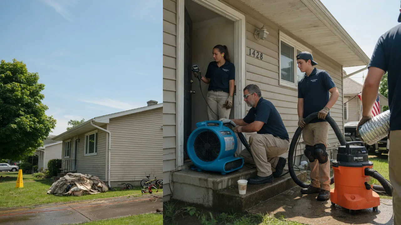Water Damage Restoration in Aledo, IL near me